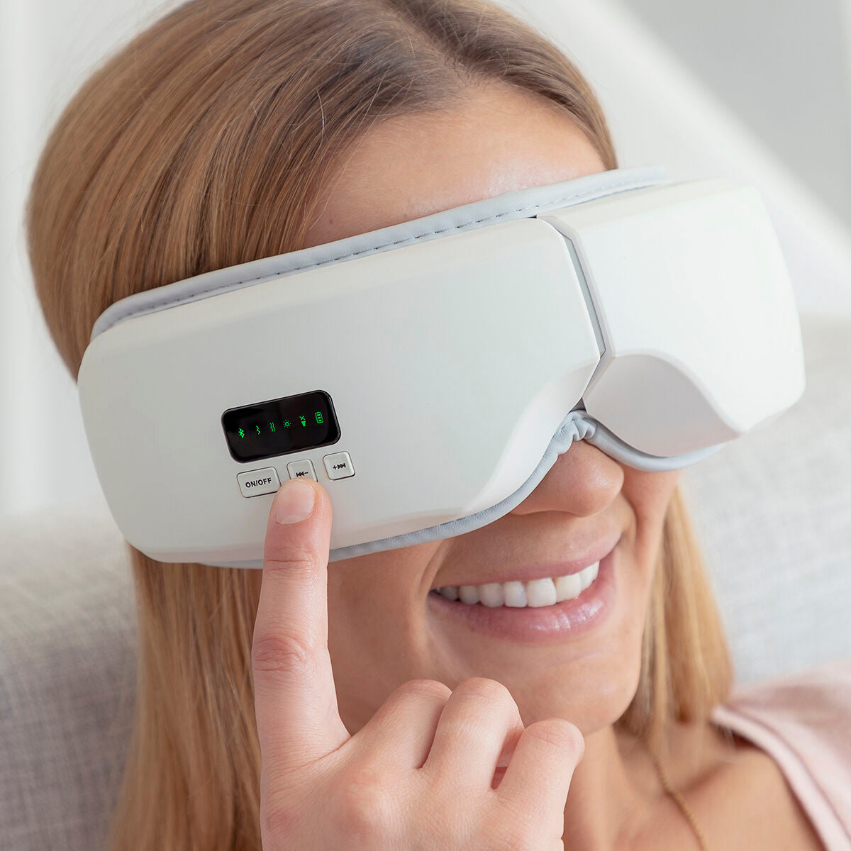 Innovagoods 4-In-1 Eye Massager With Air Compression Eyesky Innovagoods