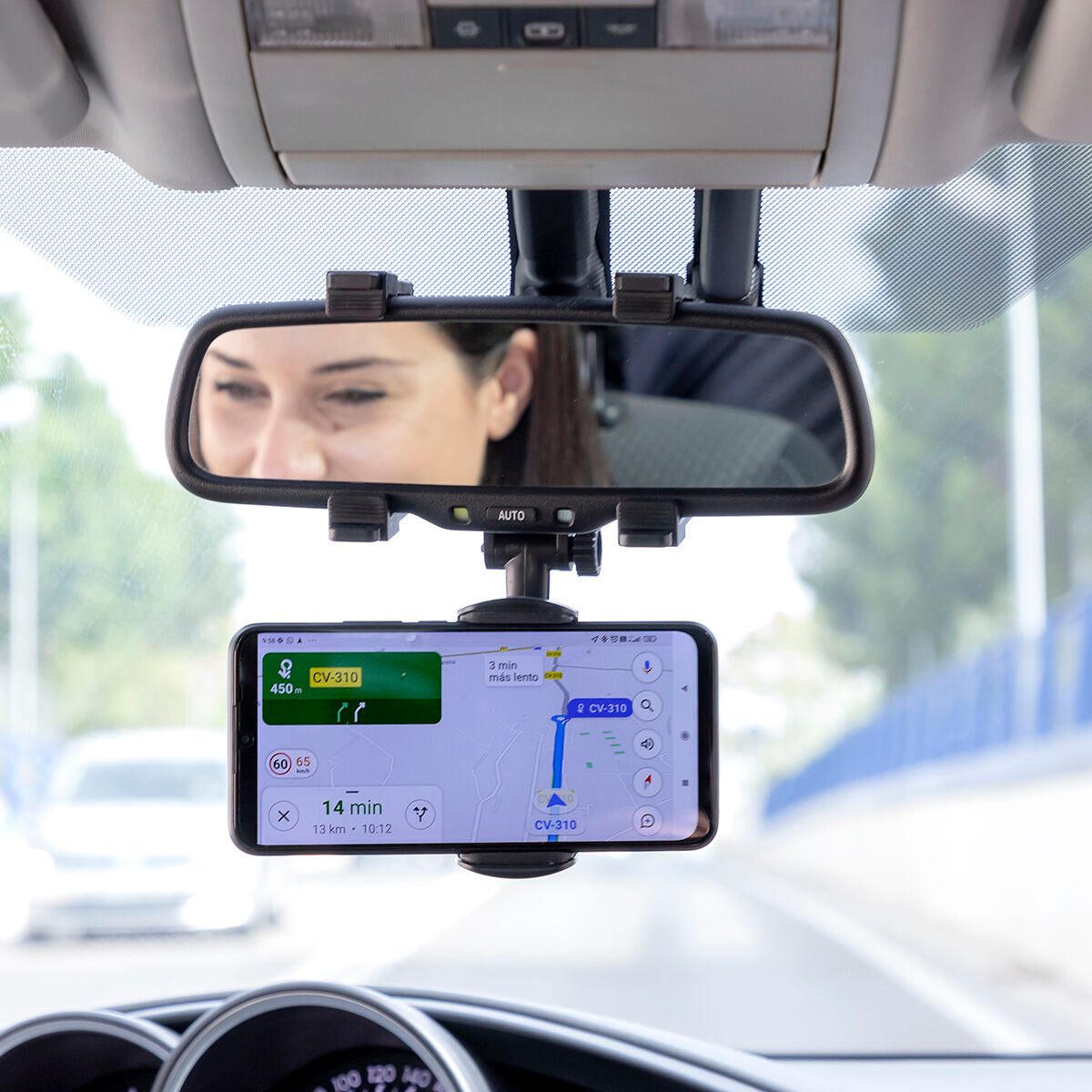 Innovagoods Smartphone Holder For Rearview Mirror Stropp Innovagoods