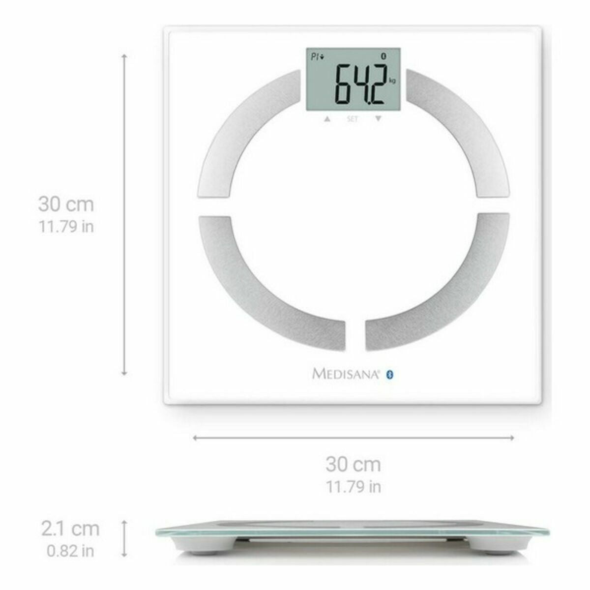 Medisana Digital Bathroom Scales Medisana Med 40444 White 180 Kg