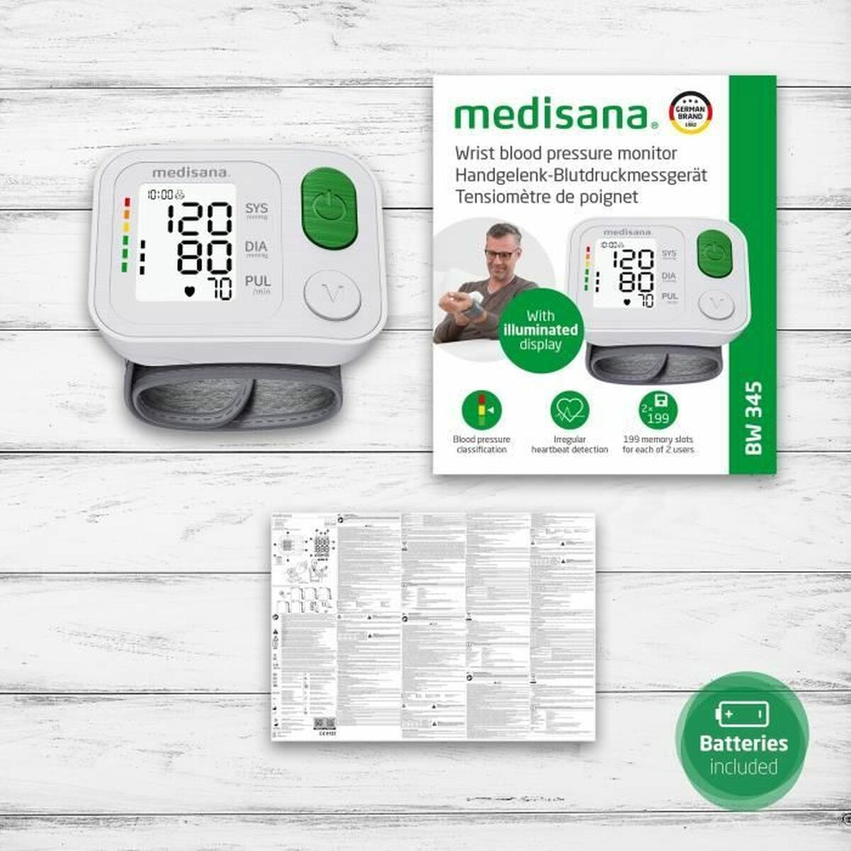 Medisana Arm Blood Pressure Monitor Medisana