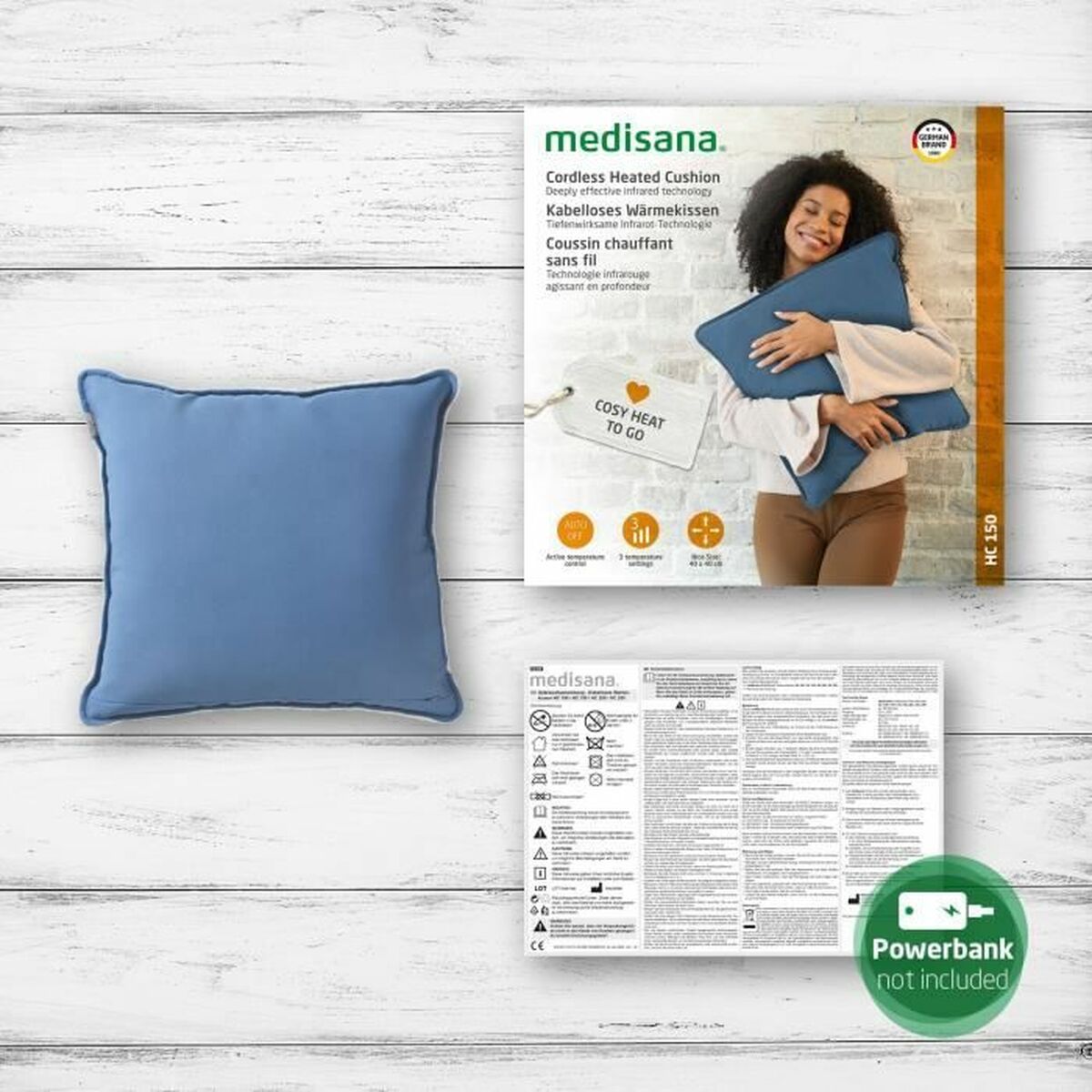 Medisana Multifunction Electric Pad Medisana Hc 250 10 W Green