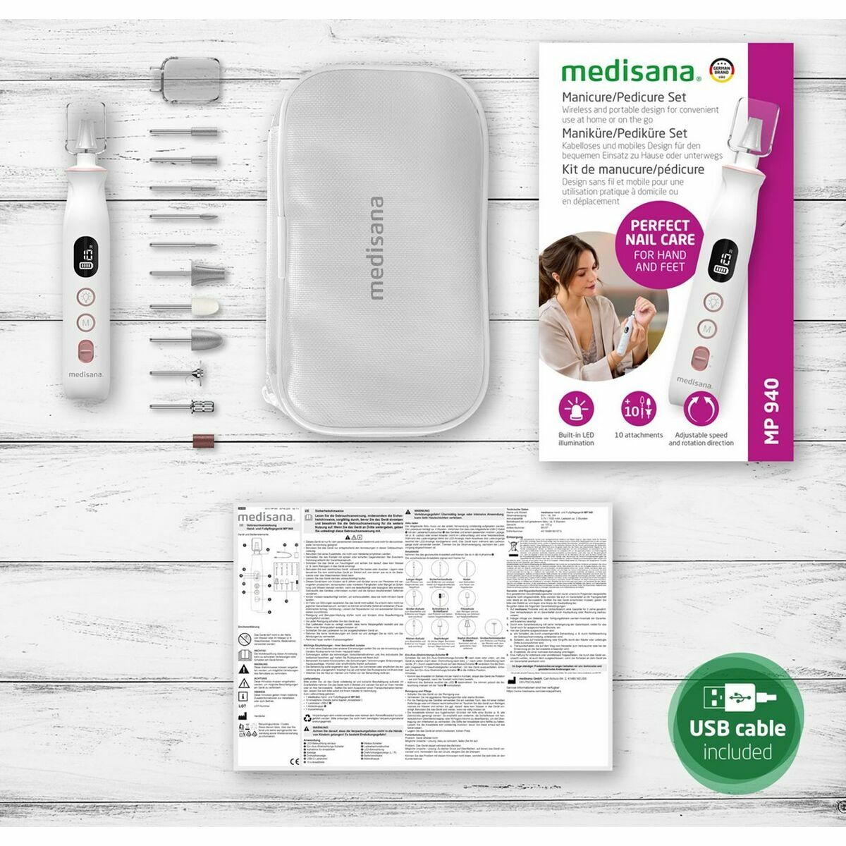 Medisana Manicure Set Medisana 85157 White