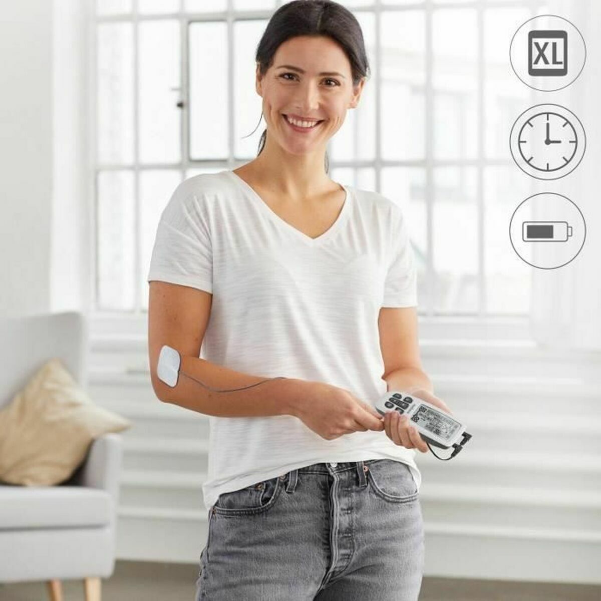 Medisana Muscle Electrostimulator Medisana Black/White