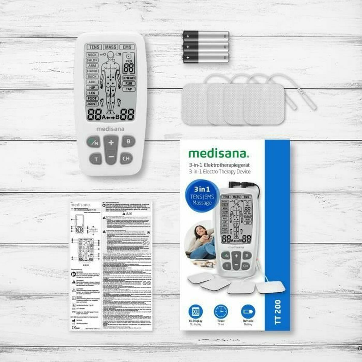 Medisana Muscle Electrostimulator Medisana Black/White