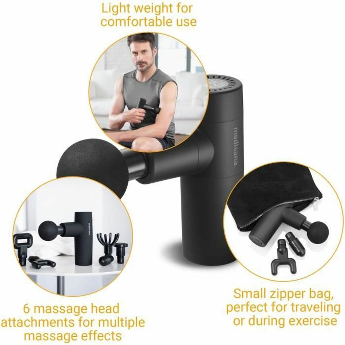 Medisana Massage Gun For Relaxation And Muscle Recovery Medisana