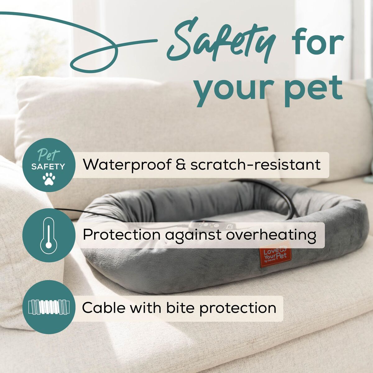 Beurer Dog Bed Beurer Pp250 Kira Grey