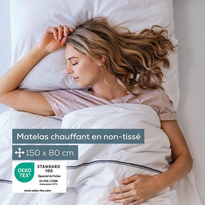 Beurer Electric Blanket Beurer Ts17 150 X 80 Cm White Grey 100 % Polyester 65 W