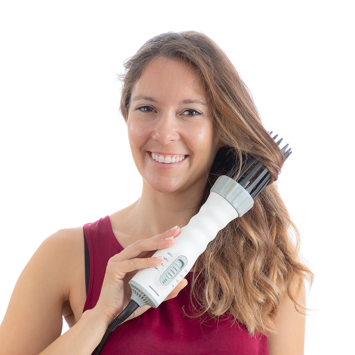 Innovagoods 3-In-1 Drying, Styling And Curling Hairbrush Dryple Innovagoods 550 W
