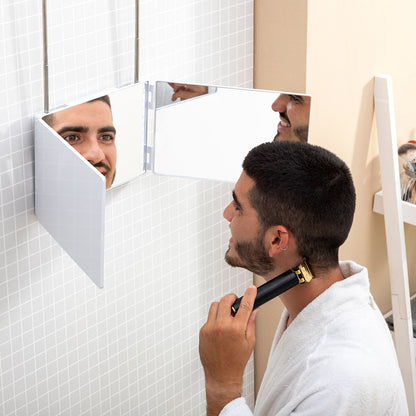 Innovagoods Bathroom Mirror With Led Light And 360º Vision Selfkut Innovagoods