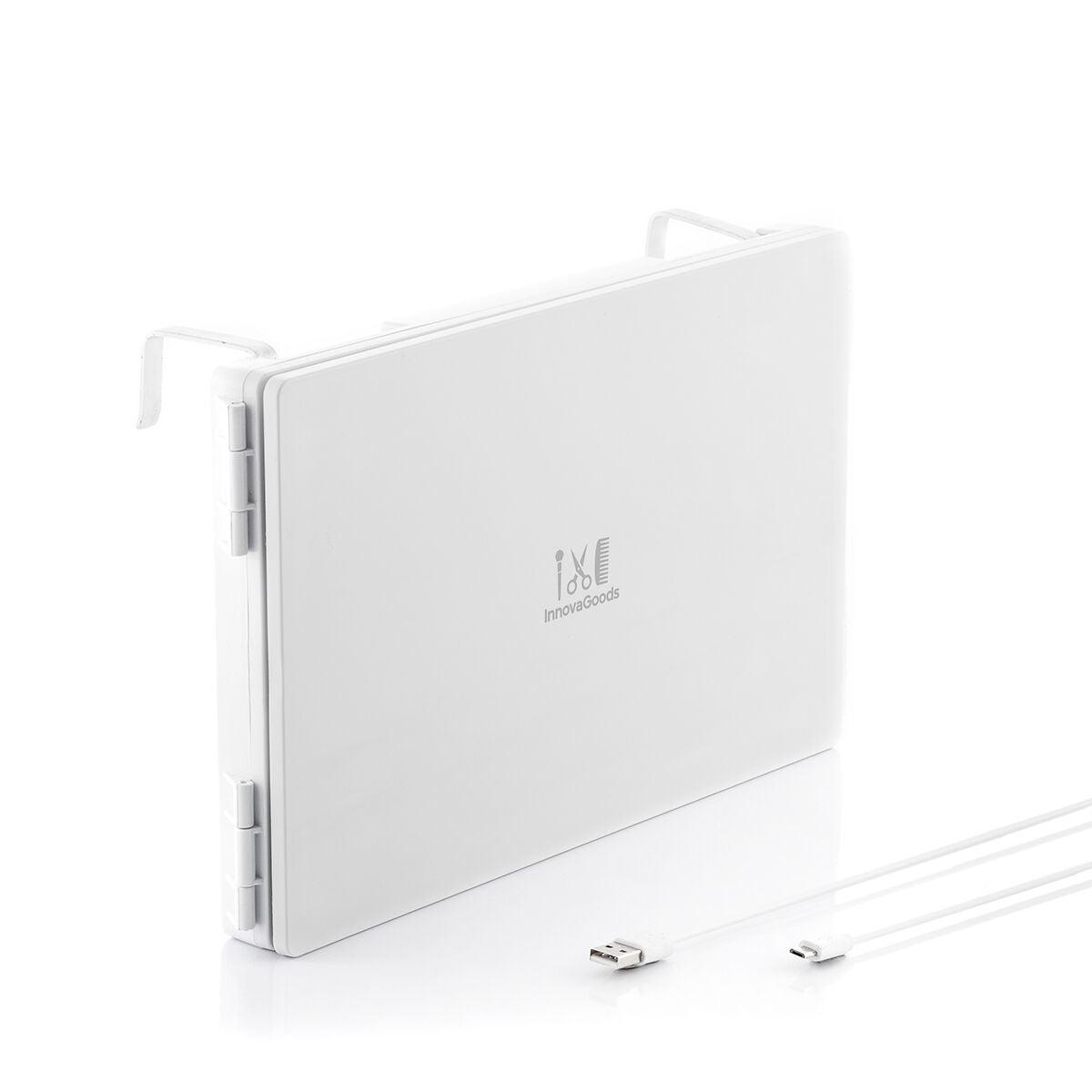 Innovagoods Bathroom Mirror With Led Light And 360º Vision Selfkut Innovagoods