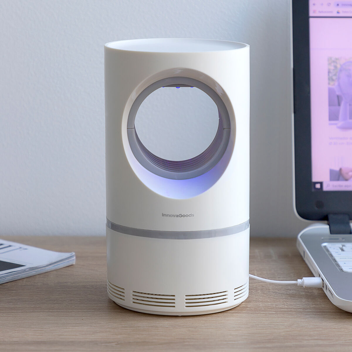 Innovagoods Anti-Mosquito Suction Lamp Kl Virvel Innovagoods