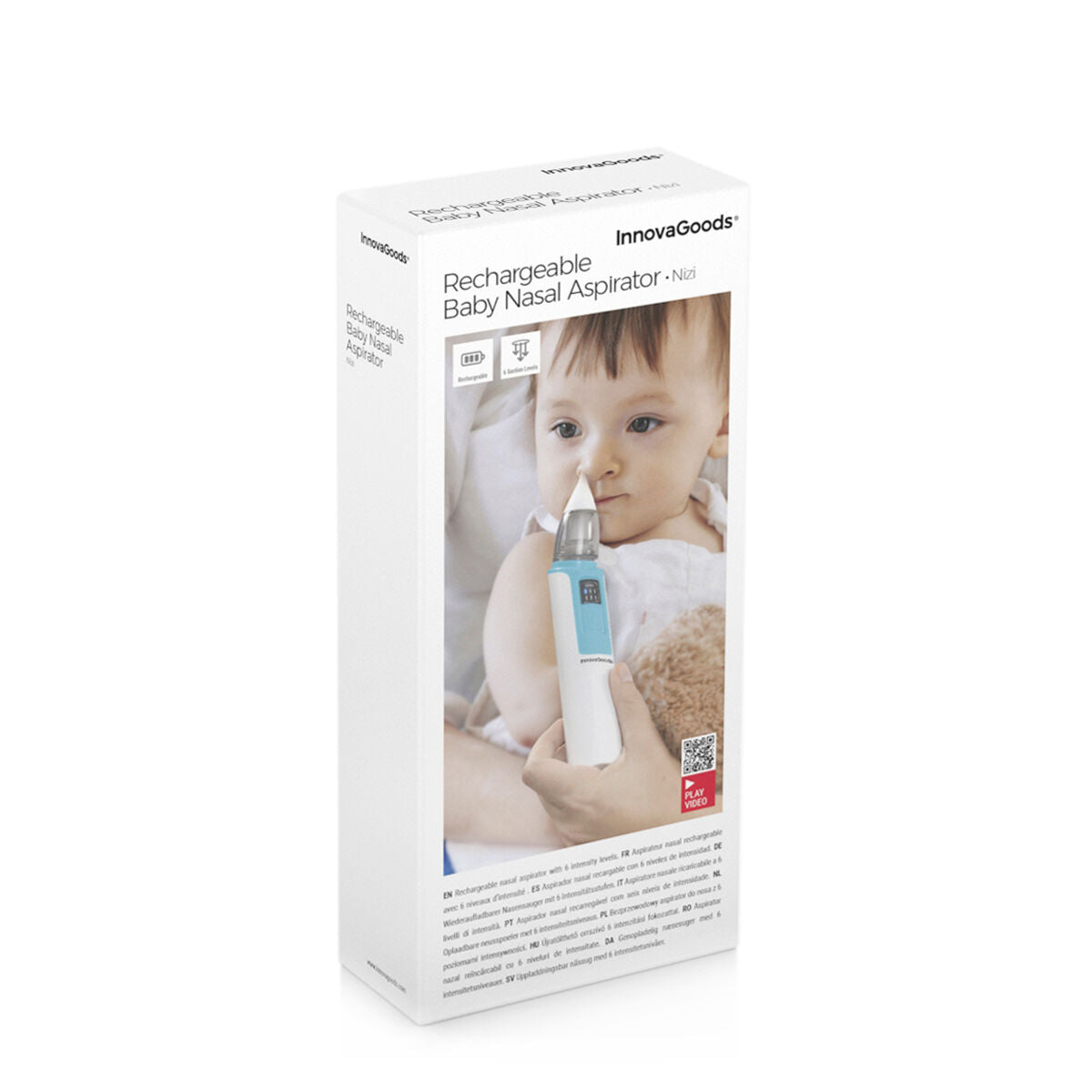 Innovagoods Rechargeable Nasal Aspirator For Babies Nizi Innovagoods