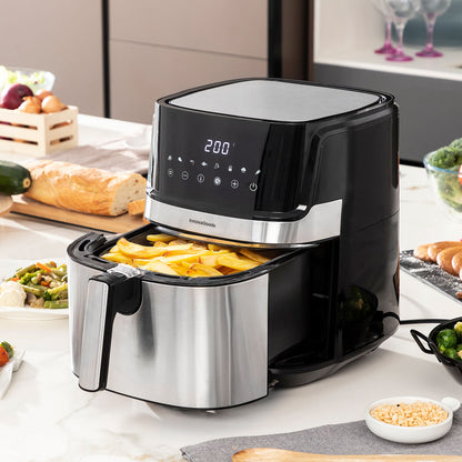 Innovagoods Air Fryer Innovagoods Fryinn Pro 5500 Black 1700 W 5,5 L Stainless Steel