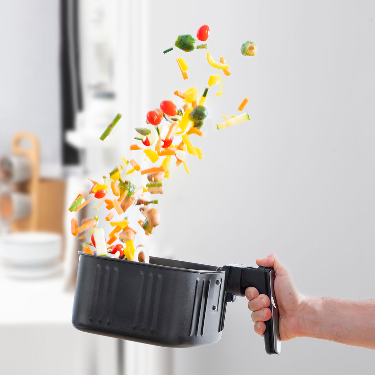 Innovagoods Air Fryer Innovagoods Fryinn Pro 5500 Black 1700 W 5,5 L Stainless Steel