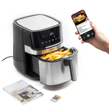 Innovagoods Air Fryer Innovagoods Fryinn Pro 5500 Black 1700 W 5,5 L Stainless Steel