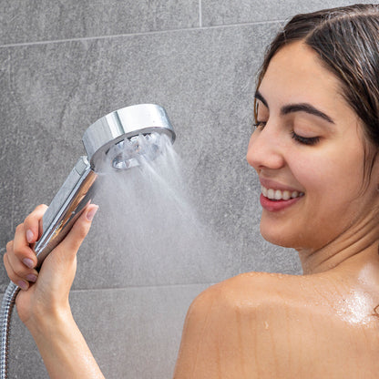 Innovagoods 3-In-1 Double Shower Head With Dispenser Xawara Innovagoods