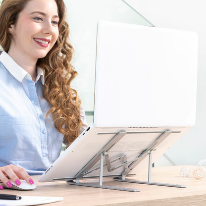 Innovagoods Folding And Adjustable Laptop Stand Flastan Innovagoods