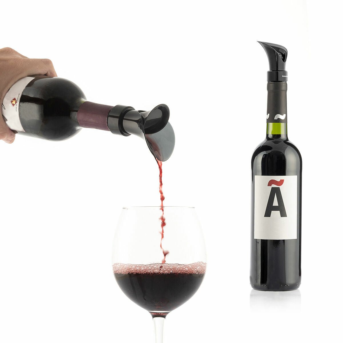 Innovagoods 2-In-1  Wine Stopper With Pourer And Aerator Wintopp Innovagoods