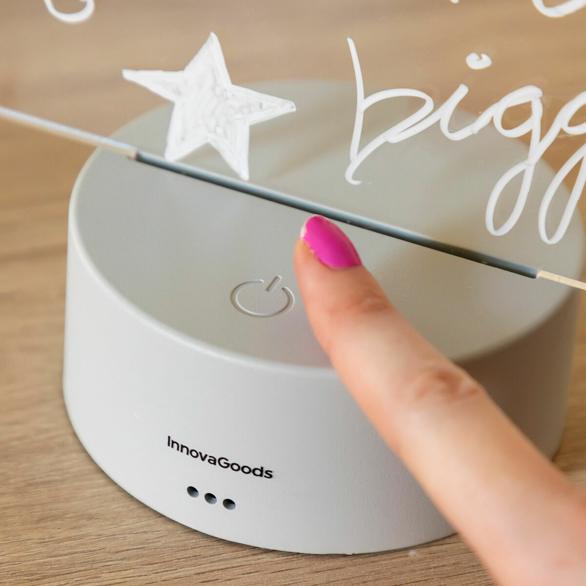 Innovagoods Led Note And Message Board Lemo Innovagoods