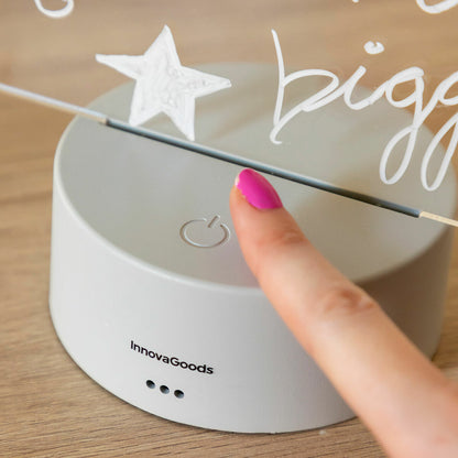 Innovagoods Led Note And Message Board Lemo Innovagoods