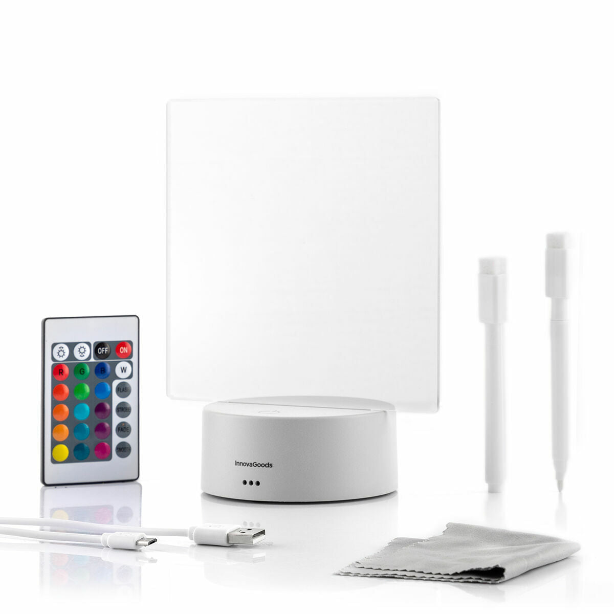 Innovagoods Led Note And Message Board Lemo Innovagoods