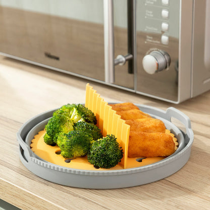 Innovagoods Folding Silicone Basket For Air Fryer Fliynner Innovagoods