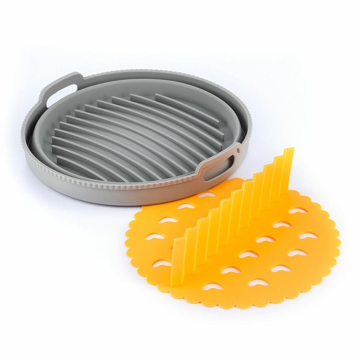 Innovagoods Folding Silicone Basket For Air Fryer Fliynner Innovagoods