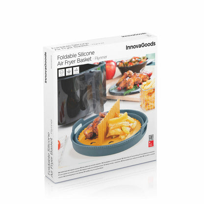 Innovagoods Folding Silicone Basket For Air Fryer Fliynner Innovagoods