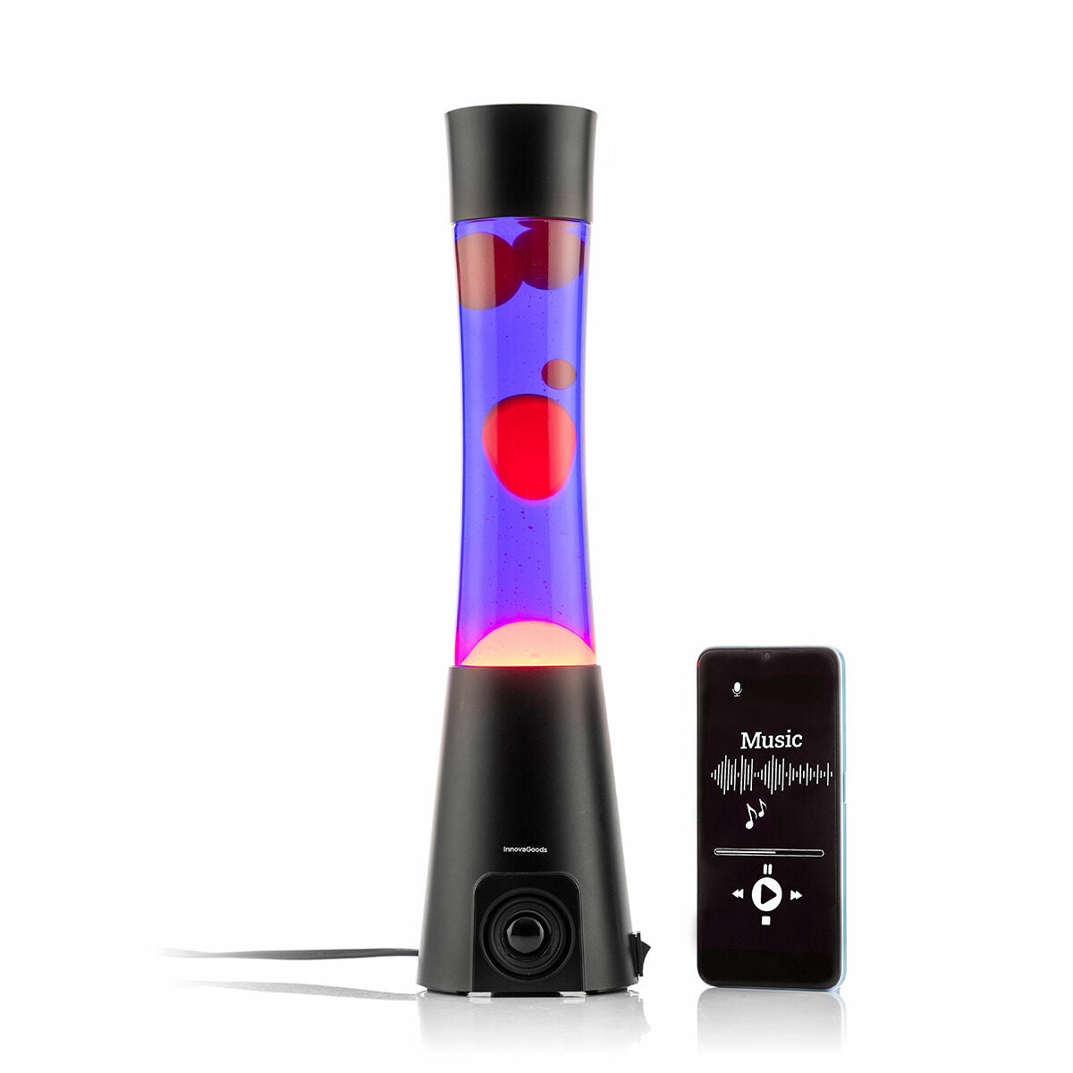 Innovagoods Lava Lamp With Speaker Maglamp Innovagoods