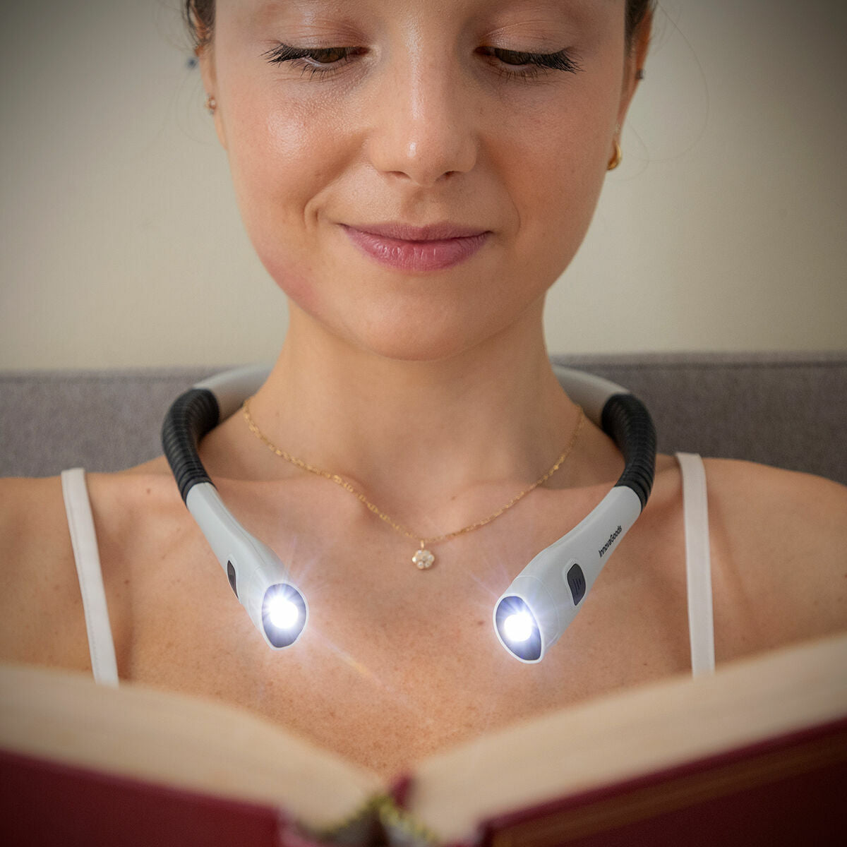 Innovagoods Rechargeable Neck Reading Led Neddrer Innovagoods