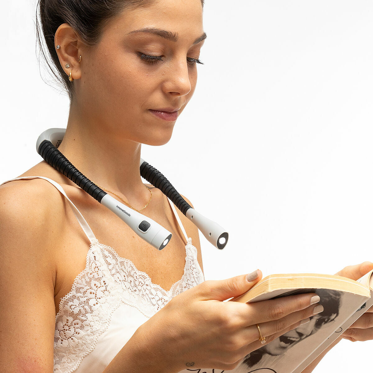 Innovagoods Rechargeable Neck Reading Led Neddrer Innovagoods