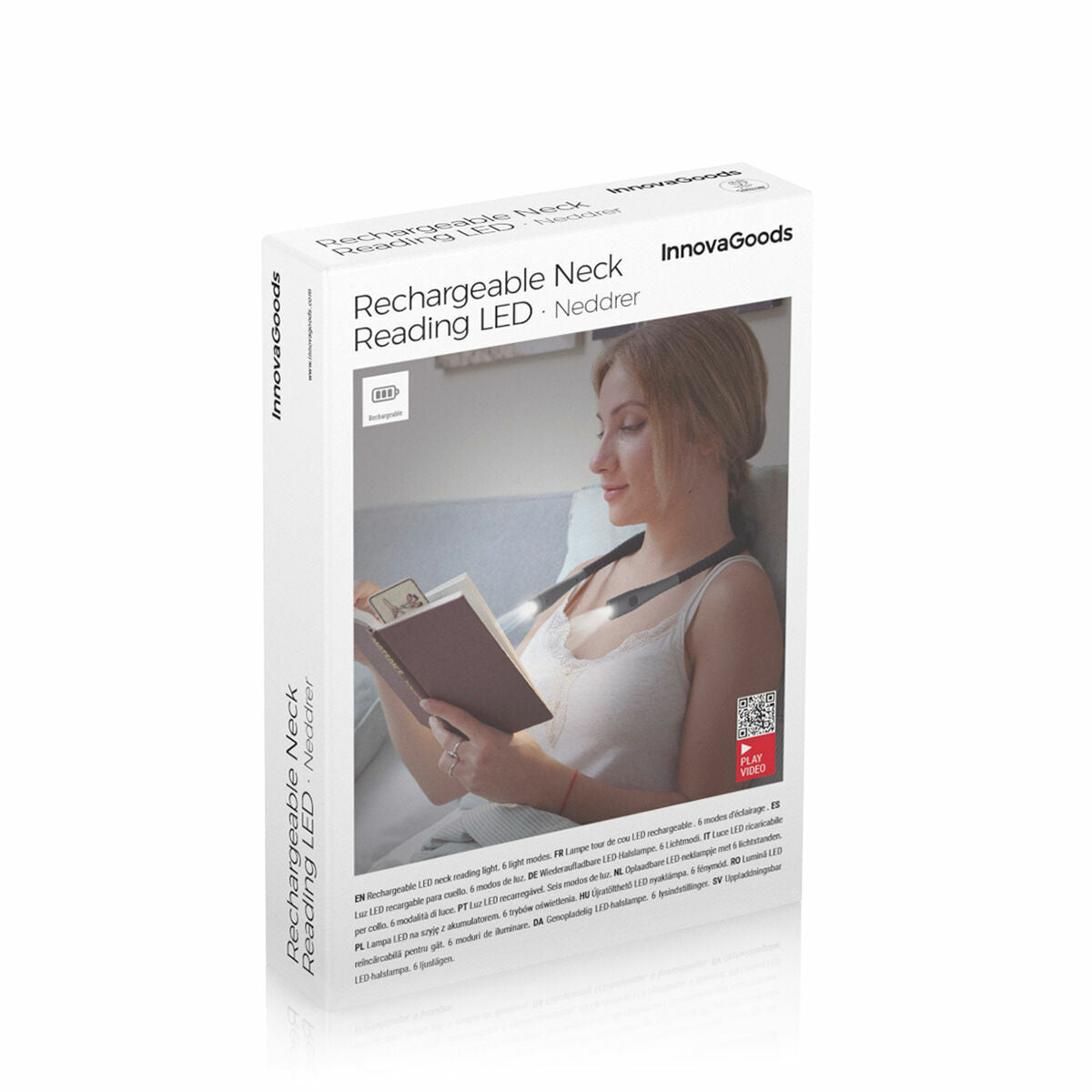 Innovagoods Rechargeable Neck Reading Led Neddrer Innovagoods