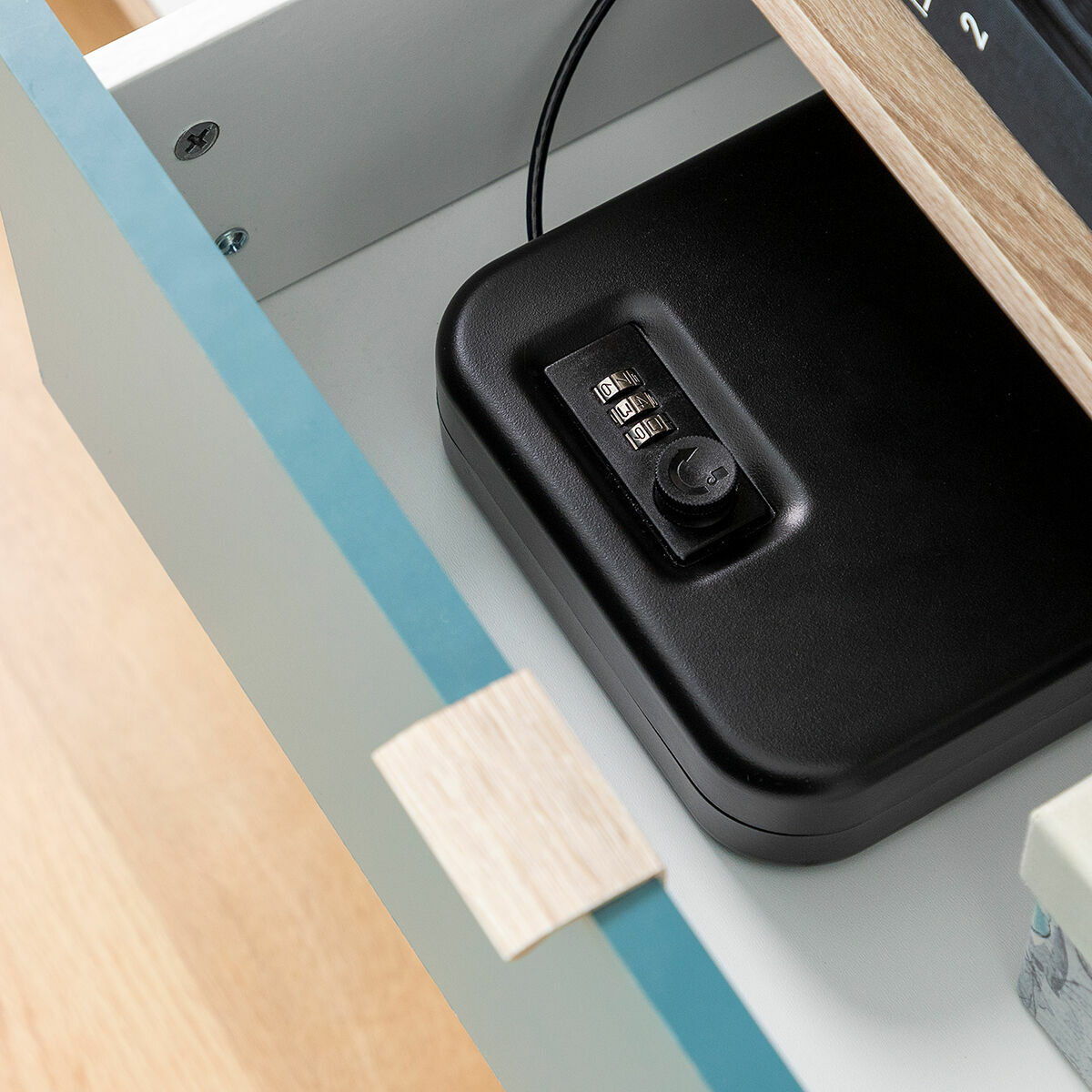 Innovagoods Portable Safe Box With Security Cable Prisaven Innovagoods