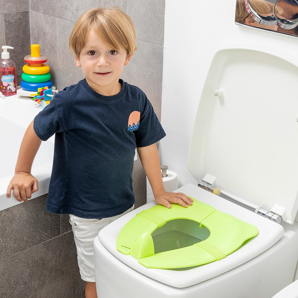 Innovagoods Folding Toilet Seat Reducer For Children Foltry Innovagoods