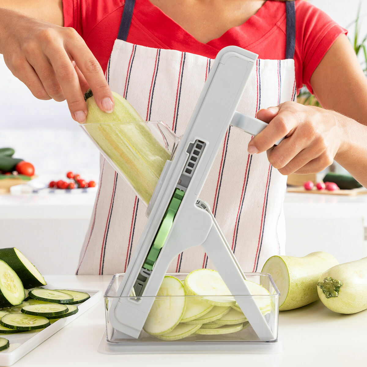 Innovagoods 5-In-1 Folding Vegetable Slicer Mandolin Slichen Innovagoods