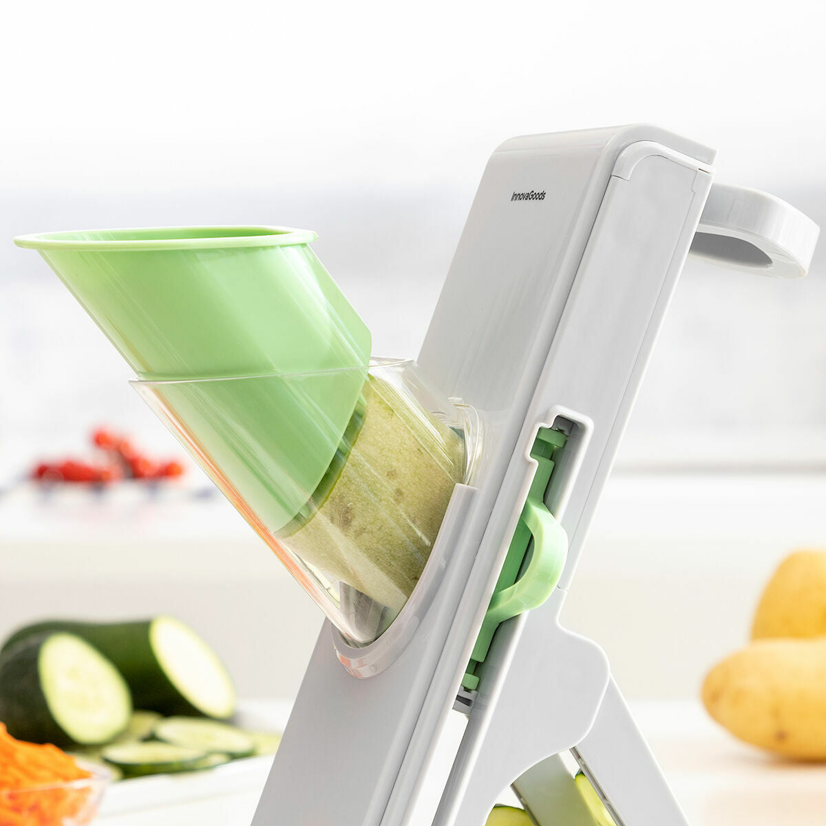 Innovagoods 5-In-1 Folding Vegetable Slicer Mandolin Slichen Innovagoods