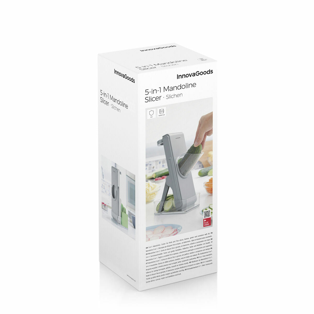 Innovagoods 5-In-1 Folding Vegetable Slicer Mandolin Slichen Innovagoods