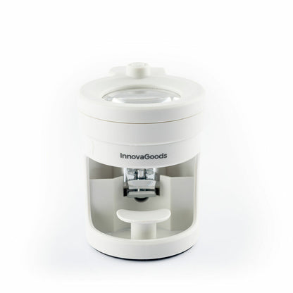 Innovagoods Nail Clippers With Led Light, Magnifying Glass And File Clail Innovagoods