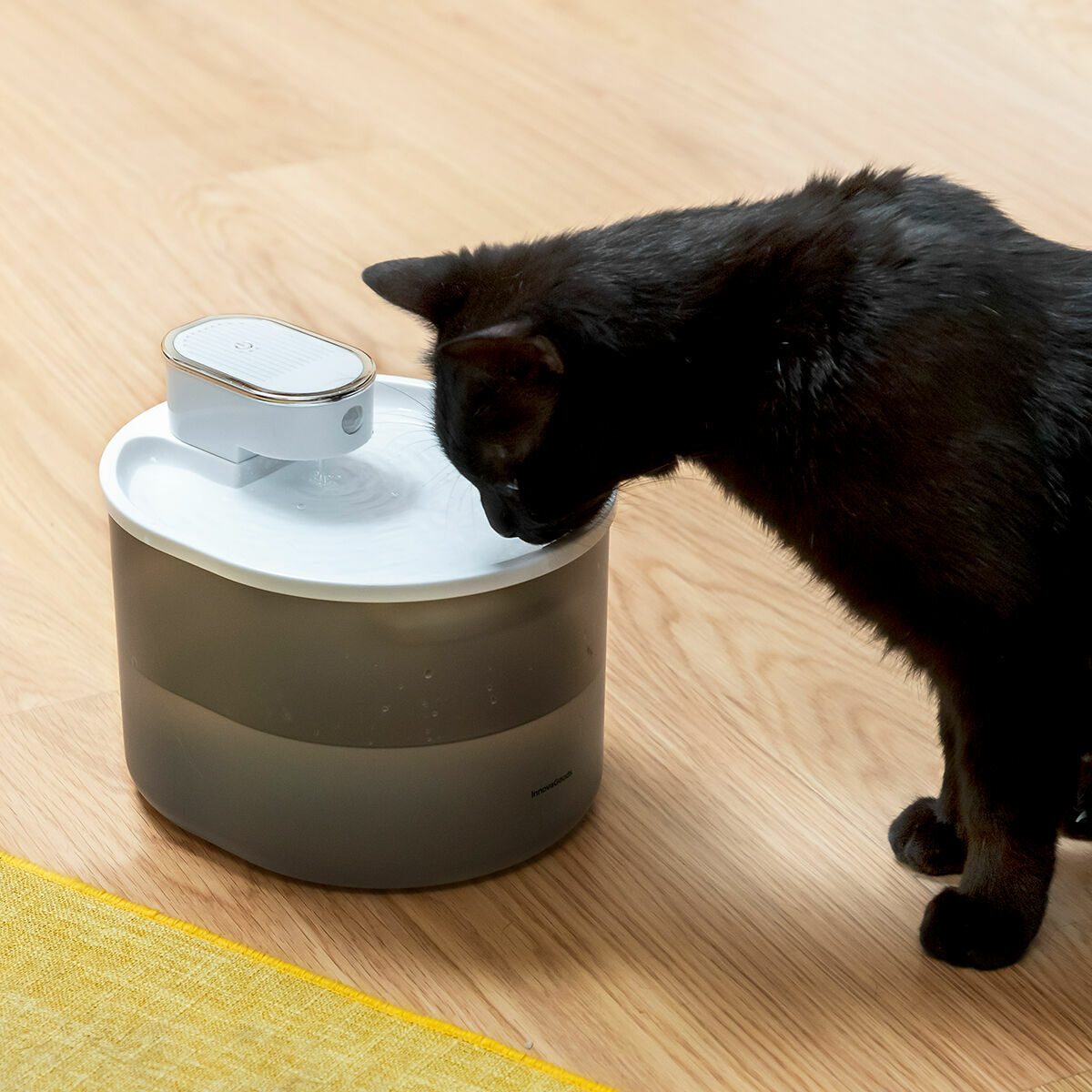 Innovagoods Rechargeable Cat Water Fountain With Sensor Refopet Innovagoods