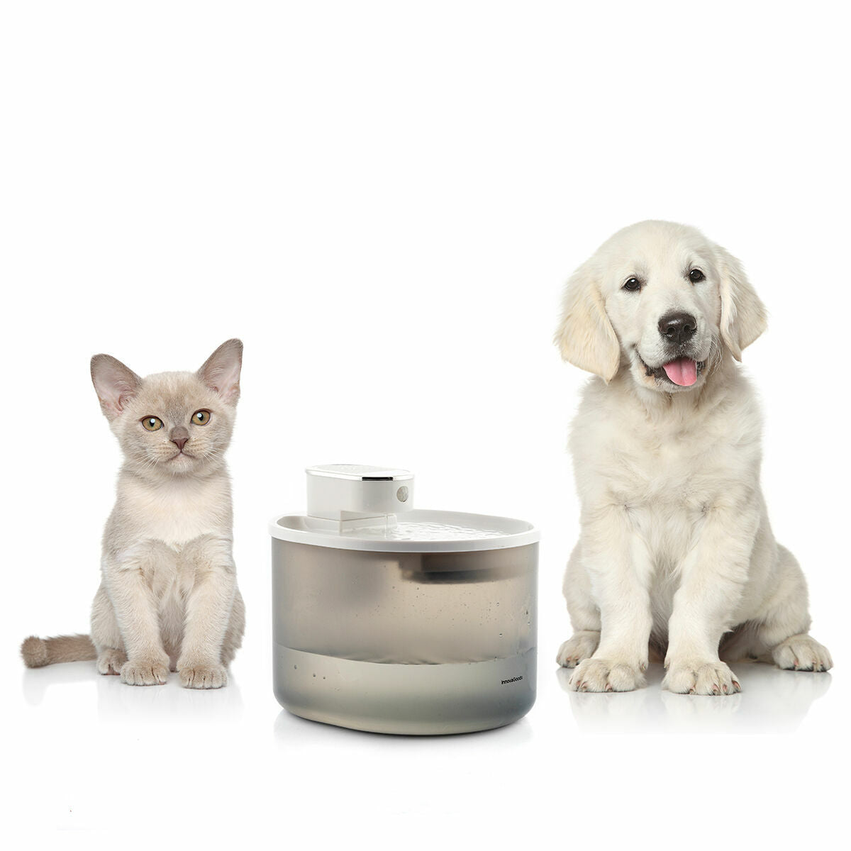 Innovagoods Rechargeable Cat Water Fountain With Sensor Refopet Innovagoods