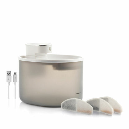 Innovagoods Rechargeable Cat Water Fountain With Sensor Refopet Innovagoods