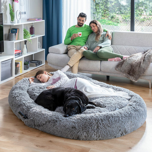 Innovagoods Human Dog Bed Xxl Innovagoods Grey