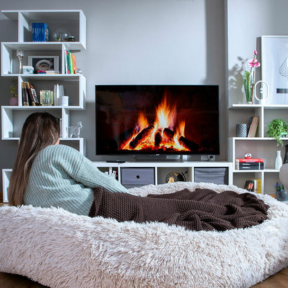 Innovagoods Human Dog Bed Xxl Innovagoods Beige