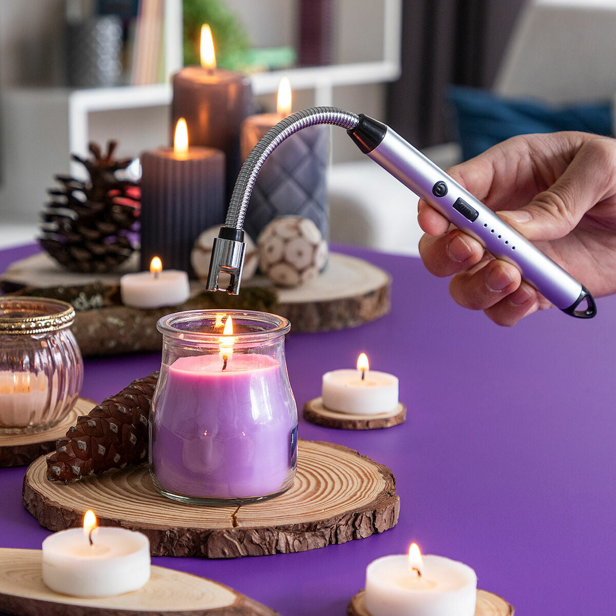 Innovagoods Rechargeable And Flexible Electric Lighter Eflecther Innovagoods