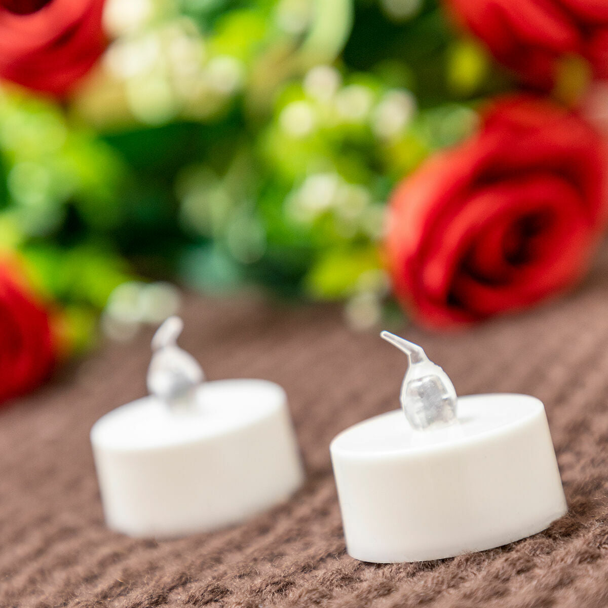 Innovagoods Set Of Led Tealight Candles Romandle Innovagoods 12 Units