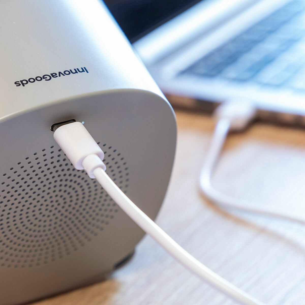 Innovagoods Wireless Speaker-Charger With Led Souwis Innovagoods