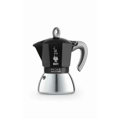 Beurer Italian Coffee Pot Beurer Bialetti New Moka 6 Cups Black Metal Aluminium