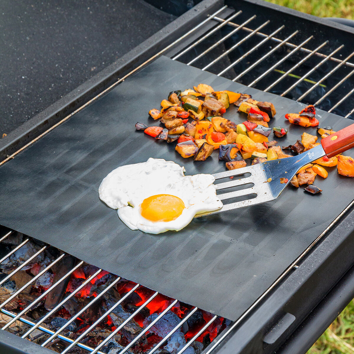 Innovagoods Teflon Barbecue Sheet Innovagoods 2 Units