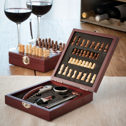 Innovagoods Chess Wine Set Innovagoods 37 Pieces