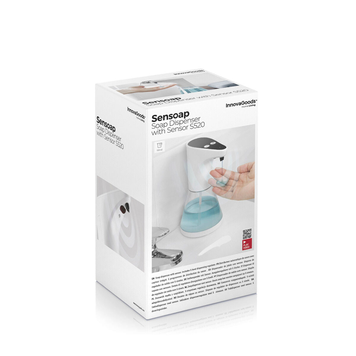 Innovagoods Automatic Soap Dispenser With Sensor Sensoap Innovagoods